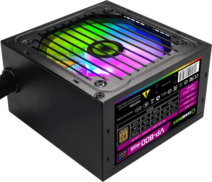 Блок живлення Gamemax VP Gamer RGB VP-800-RGB