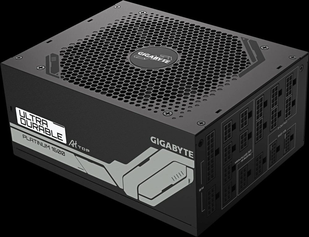 Блок живлення Gigabyte Ultra Durable AI TOP UD1600PM PG5 AI TOP (GP-UD1600PM PG5)