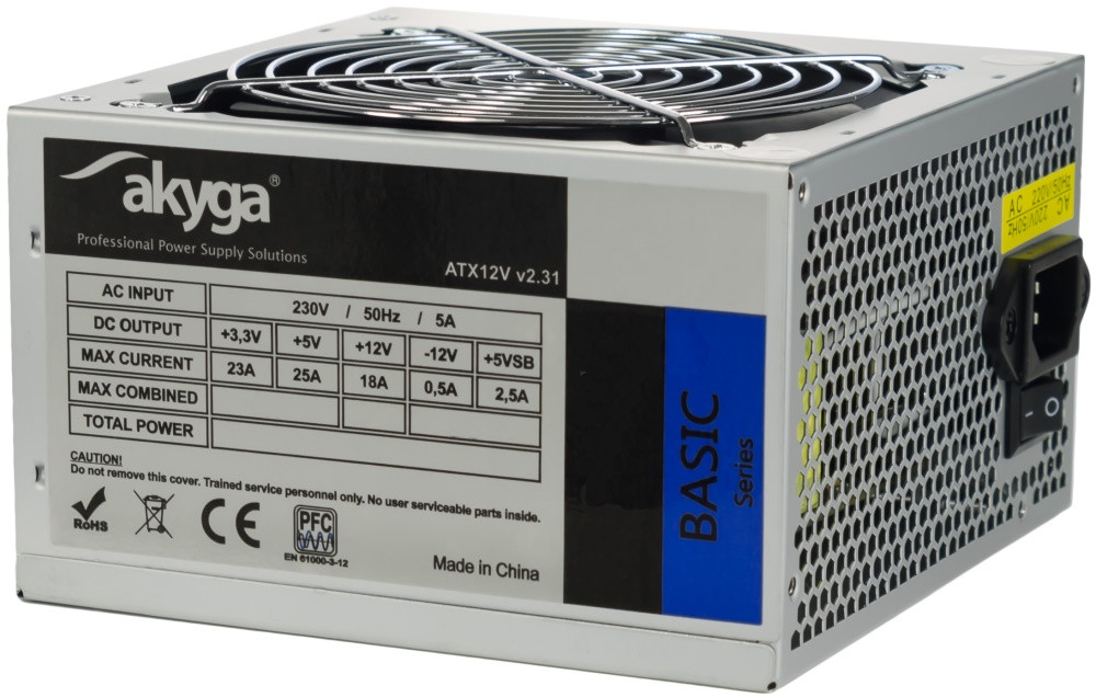 Блок живлення Akyga Basic AK-B1-400