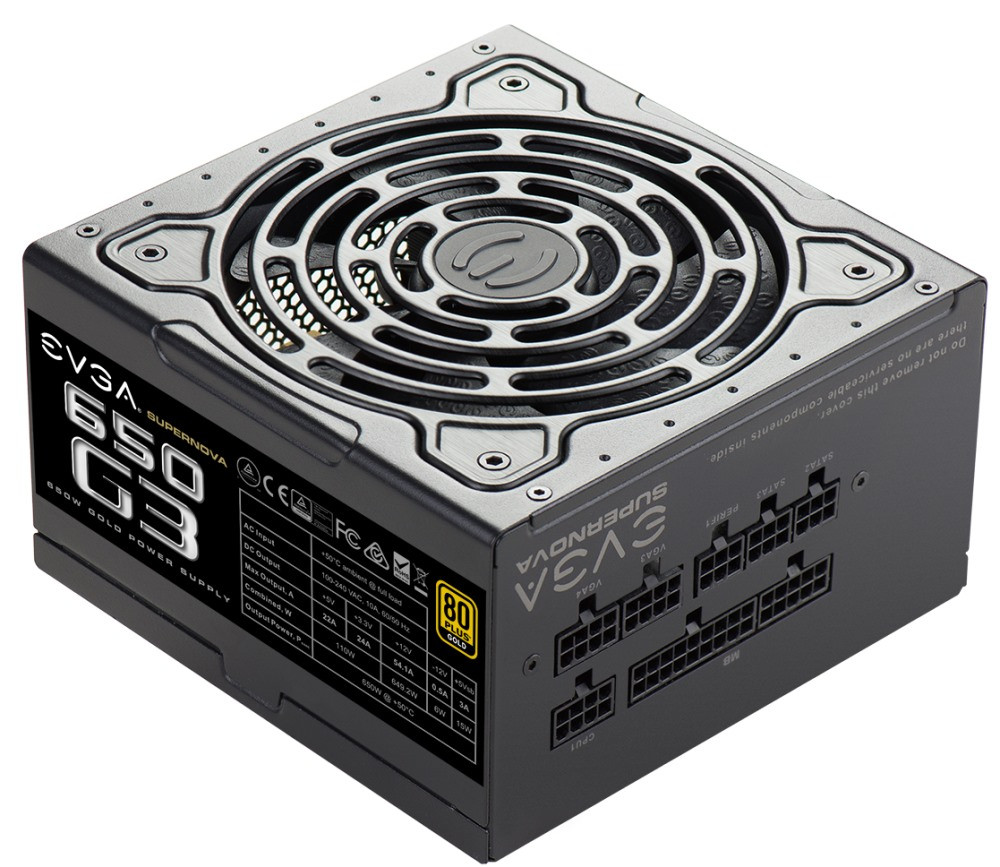 Блок живлення EVGA SuperNOVA G3 650 G3 (220-G3-0650-Y1)