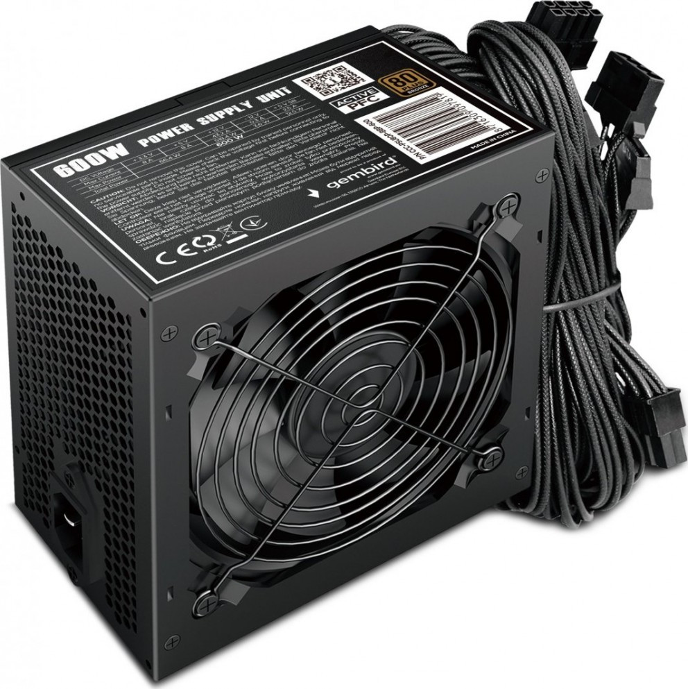 Блок живлення Gembird BlackBoxPower CCC-PSU80P-BBP-600