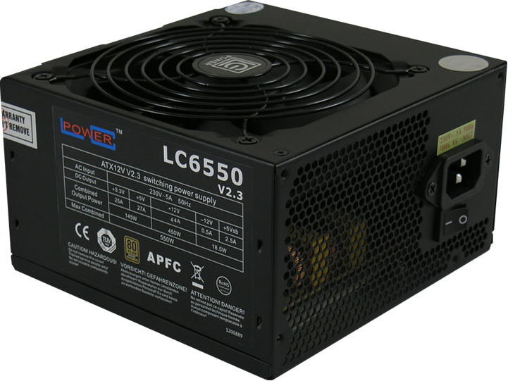 Блок живлення LC-Power Super Silent Series LC6550 V2.3