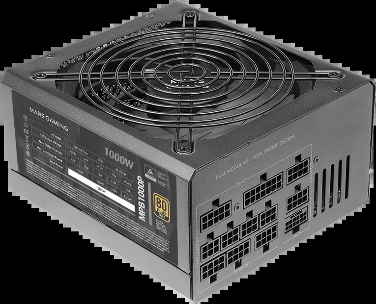 Блок живлення Mars Gaming MPB-P MPB1000P