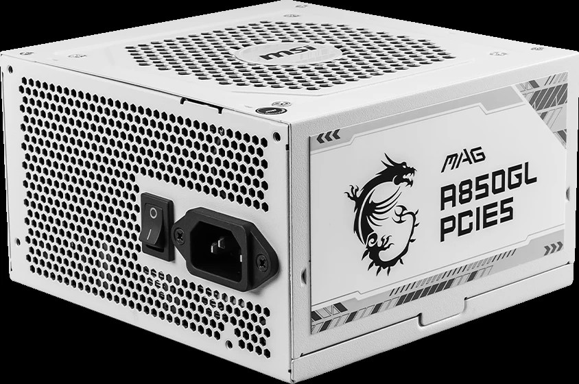 Блок живлення MSI MAG GL PCIE5 A850GL White