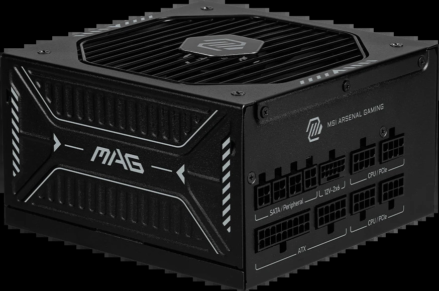 Блок живлення MSI MAG GLS PCIE5 A850GLS PCIE5