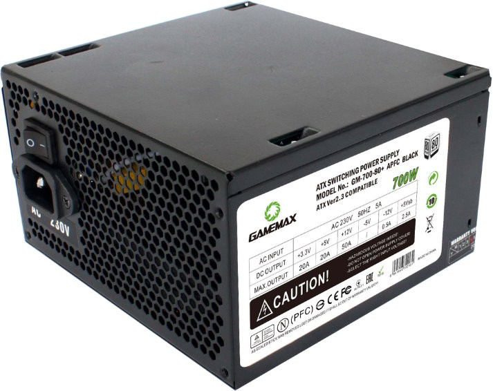 Блок питания Gamemax GM APFC GM-700 80 APFC Black