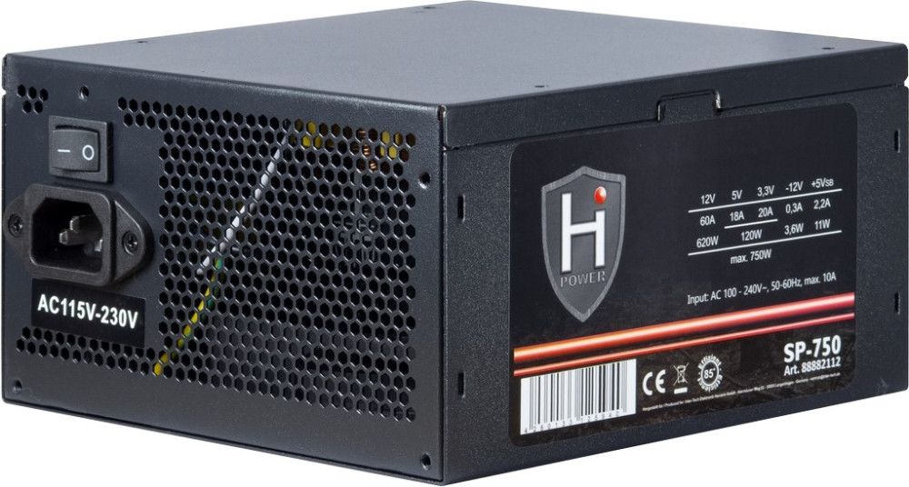 Блок живлення Inter-Tech HiPower SP-750 (88882112)