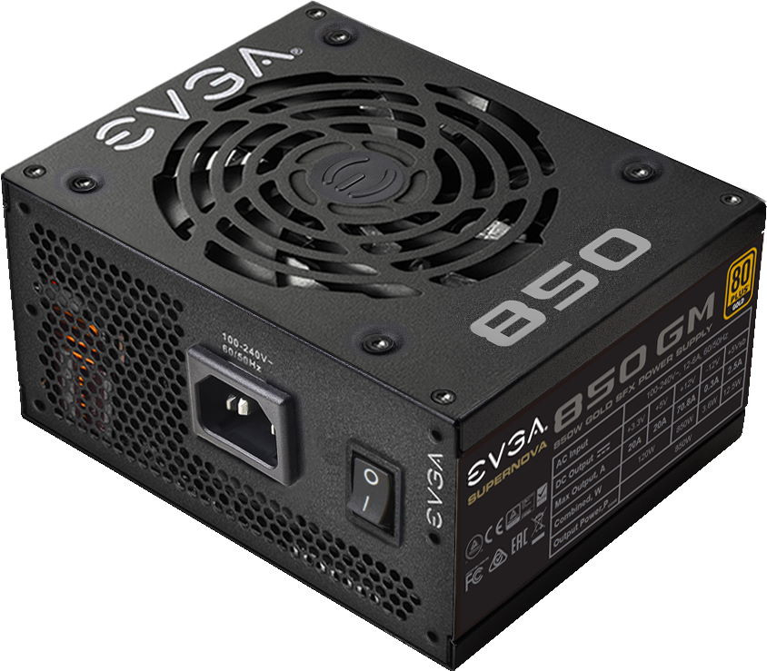 Блок живлення EVGA SuperNOVA GM 850 GM (123-GM-0850-X1)