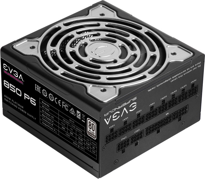 Блок живлення EVGA SuperNOVA P6 850 P6 (220-P6-0850-X2)