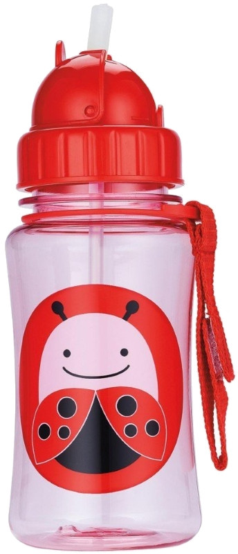 Поилка Skip Hop Zoo Straw Bottle 350