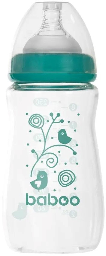 Бутылочка для кормления Baboo Glass 3-123
