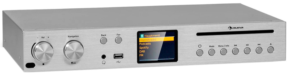 CD-проигрыватель Auna Silver Star