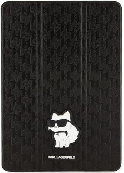 Чехол Karl Lagerfeld Saffiano Monogram Choupette Magnet Allover Cover for iPad 2021