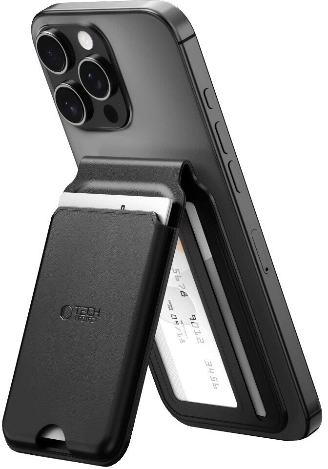 Тримач / авто зарядка Tech-Protect MagWallet Stand MagSafe