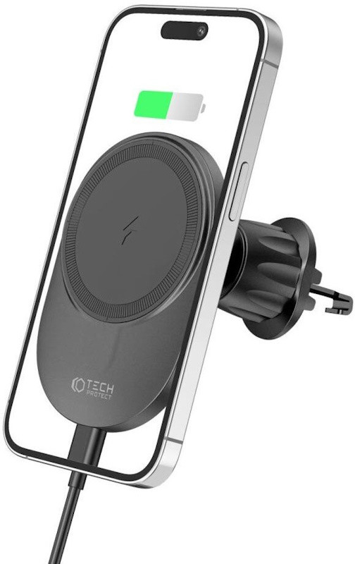 Тримач / авто зарядка Tech-Protect MagSafe Charger Vent 15W