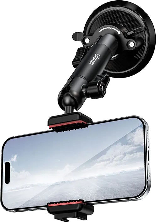 Тримач / авто зарядка Ulanzi Magnetic Suction Cup Mount ZJ01
