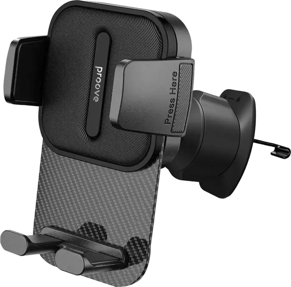 Тримач / авто зарядка Proove Carbon Clamp Air Outlet Car Mount
