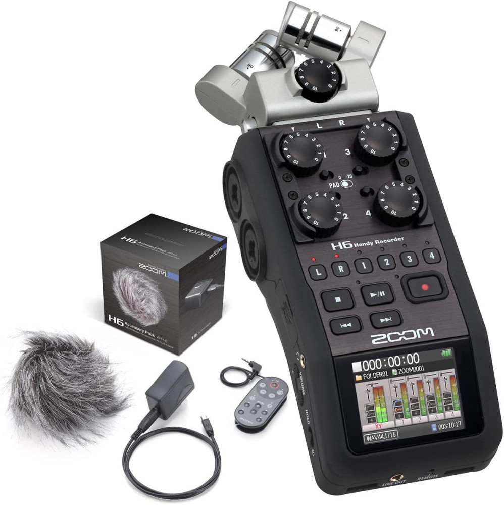 Диктофон Zoom H6 Black Set
