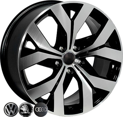 Литий диск Replica TL5052ND 8x18/5x112 ET44 DIA57,1