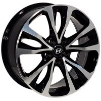 Литий диск Replica BK5212 6,5x16/5x114,3 ET45 DIA67,1