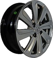 Литий диск Replica CT2227 5,5x15/4x100 ET45 DIA67,1