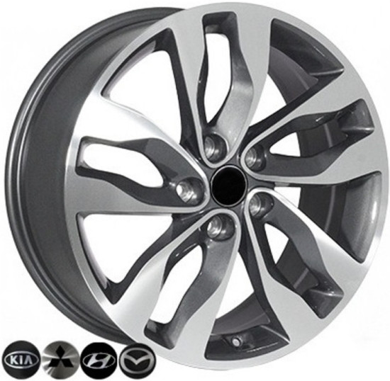 Литий диск JH 5532 7,5x18/5x114,3 ET46 DIA67,1