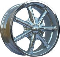 Литий диск Verde V777 Chrome 7,5x17/5x100 ET38 DIA72,6