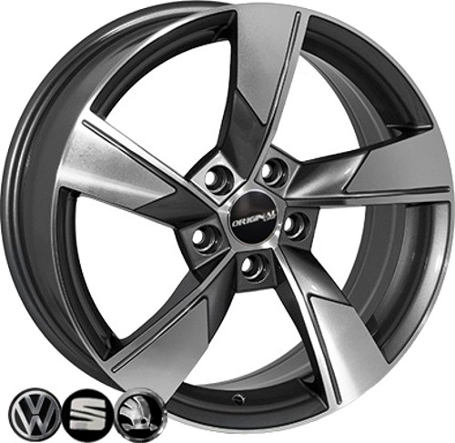 Литий диск ZF SK522 7x17/5x112 ET40 DIA57,1