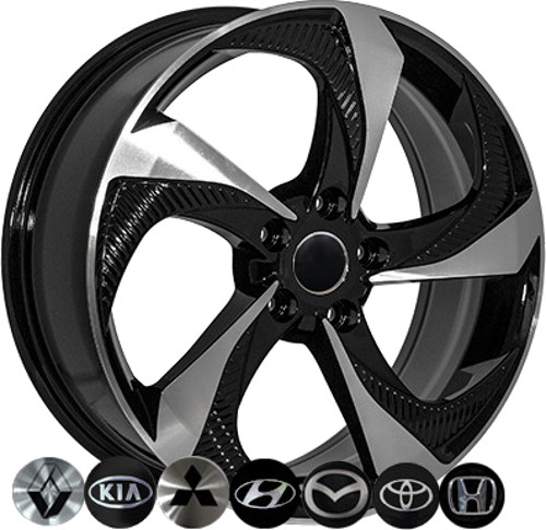 Литой диск Replica FR663 7x18/5x114,3 ET50 DIA67,1