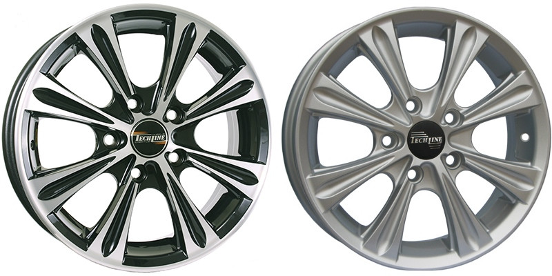 Литий диск TechLine 526 5,5x15/4x100 ET46 DIA54,1