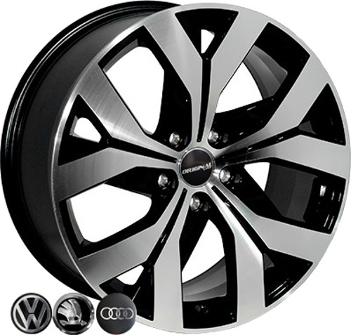 Литой диск ZF TL5052ND 8x18/5x112 ET44 DIA57,1