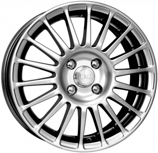 Литой диск K&K Turneo 6,5x15/5x110 ET43 DIA67,1