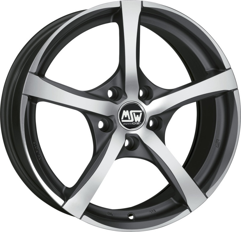 Литой диск MSW 23 7,5x17/5x112 ET50 DIA57,1
