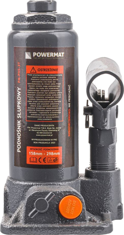 Домкрат Powermat PM-PHS-3T