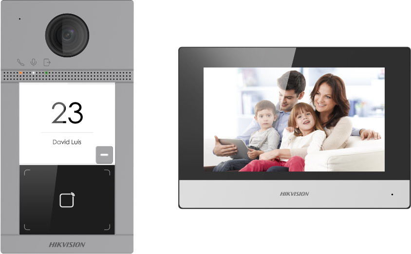 Домофон Hikvision DS-KIS604-P