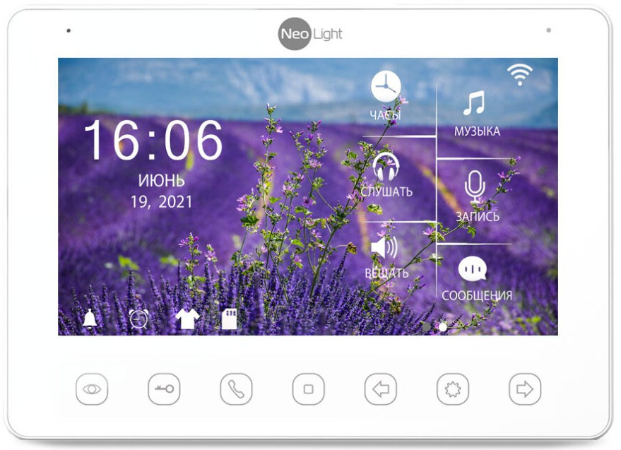 Домофон NeoLight Omega Plus HD WF