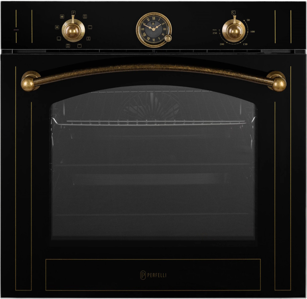 Духовой шкаф Perfelli VINTAGE 6A8N NERO