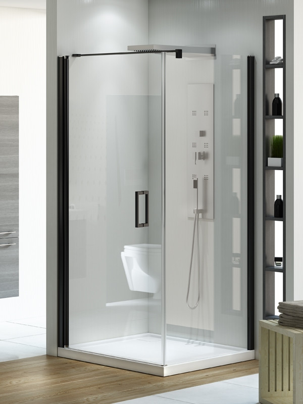 Душевая кабина New Trendy Negra EXK-1128/EXK-1129 90x90 угловая