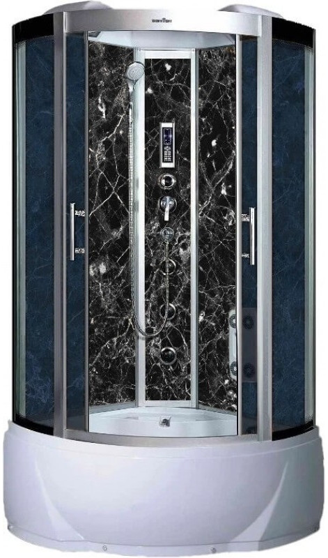 Гідромасажний бокс BADICO 088 100x100 кутова