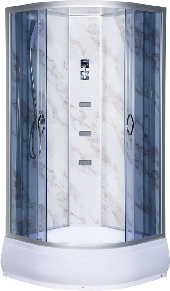 Гидромассажный бокс Vivia TKF 90-30 BG 90x90 угловая