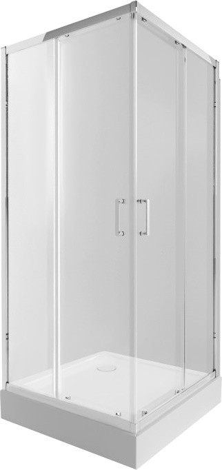 Душевая кабина Q-tap Taurus 100x100 CRM1011SC6 P 99x99 угловая