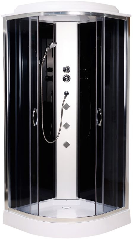 Гідромасажний бокс AquaStream Junior 88 LB 80x80 кутова