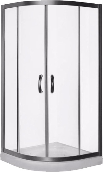 Душевая кабина AM-PM Bliss Round 3/4 W56G-301-090 88x88 угловая