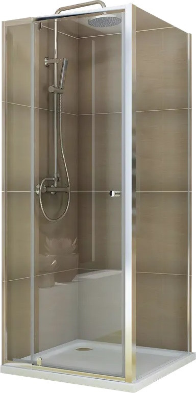 Душова кабіна KOER SR SC05-90x90x195-TR-01 KR5363 90x90 кутова