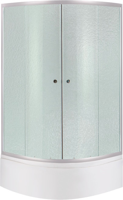 Душевая кабина Lidz Latwa 80x80 SC80x80.SAT.HIGH.FR P 82x82 угловая