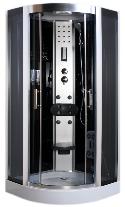 Гідромасажний бокс AquaStream Comfort 110 LB 100x100 кутова