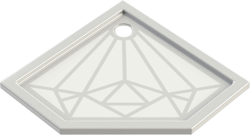 Душовий піддон Snail Premyer 90x90 129A100