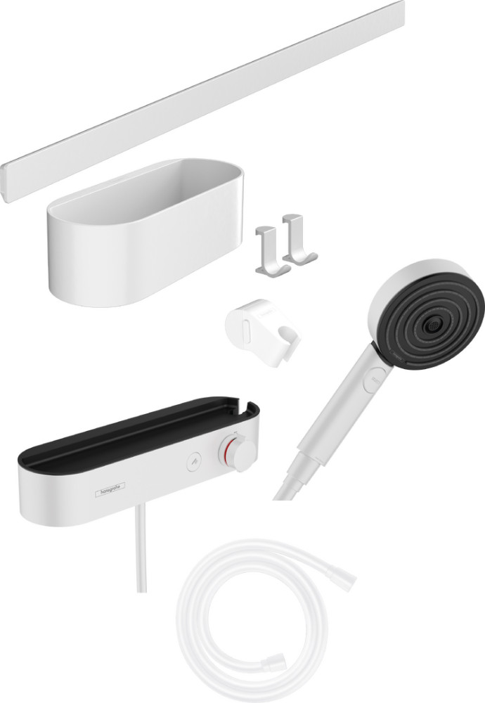 Душевой набор Hansgrohe WallStoris Bundle 105 EcoSmart 24250700