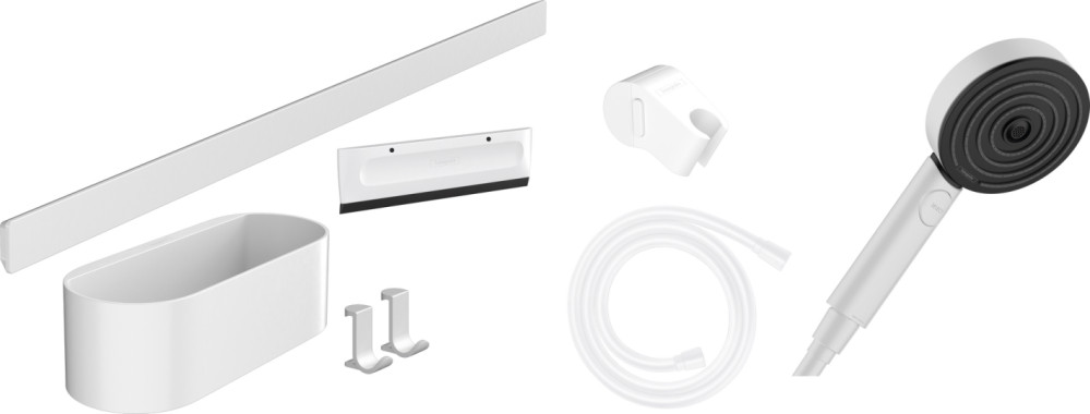 Душовий набір Hansgrohe WallStoris Bundle 105 EcoSmart 24291700