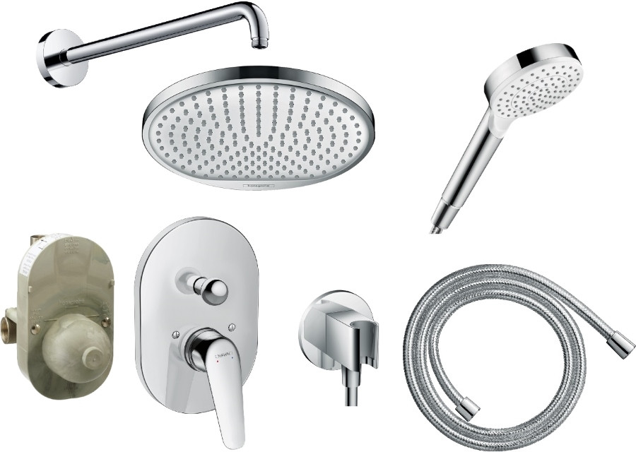 Душова система Hansgrohe Novus 1A101218